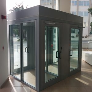 Centurion Chimera high secuirty portal reception area